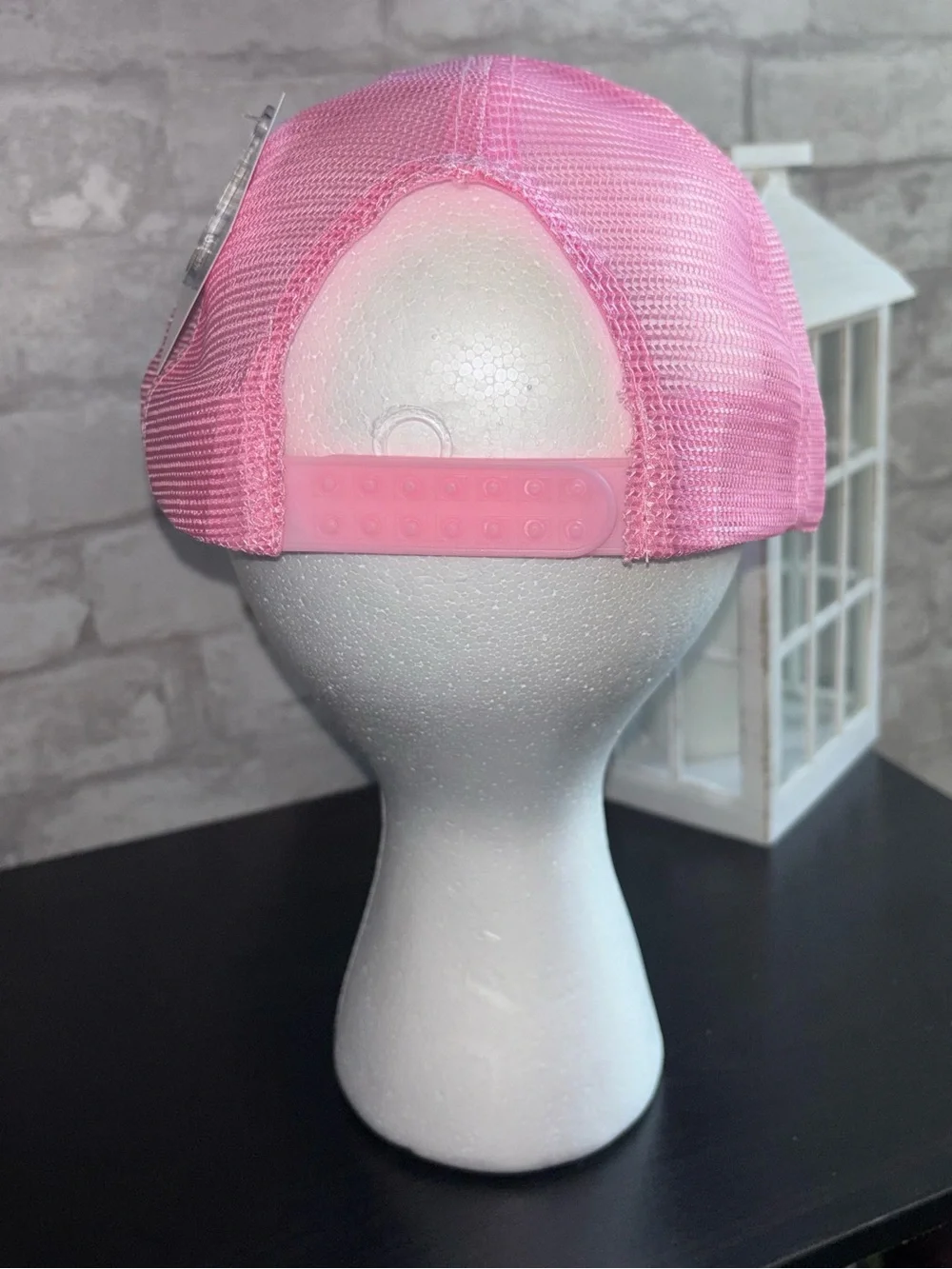 Handmade Design Women’s Pink & Lavender Sequin Butterfly Trucker Hat